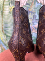 Louis Vuitton ankle boots monogram