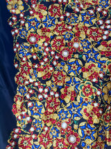 Chanel scarf blue/multicolor