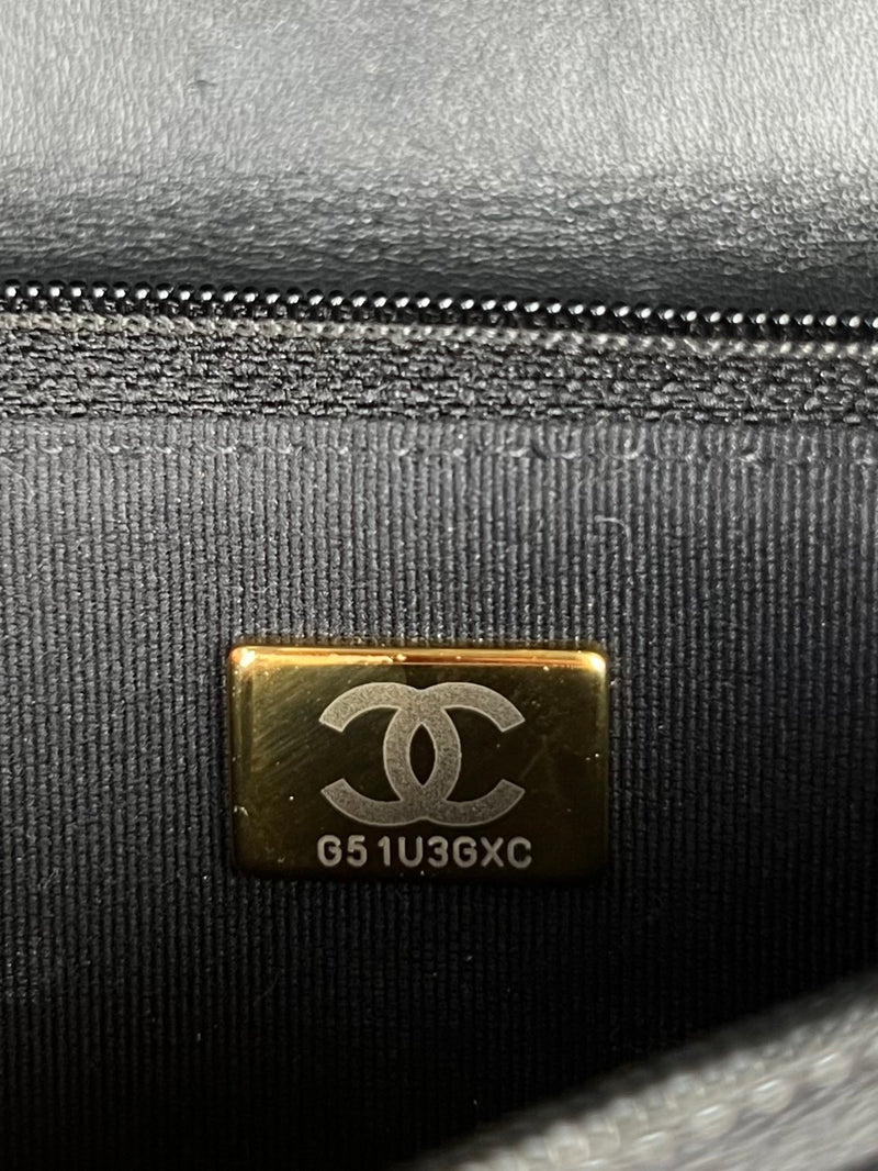 Chanel Trendy CC wallet on chain black