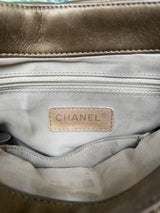 Chanel Bubble quilt flap bag bronze