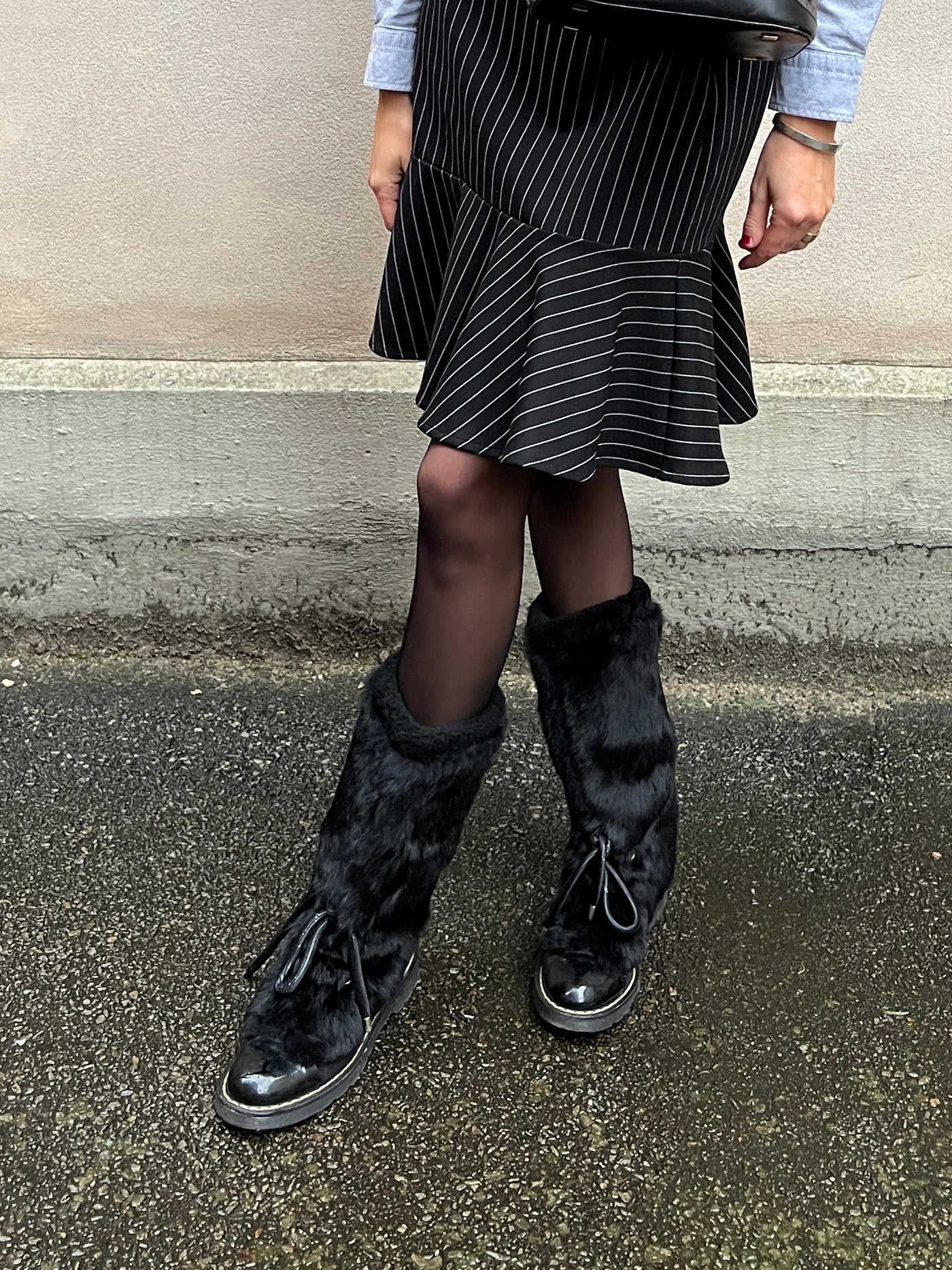 Sonia Rykiel fur boots – A Piece Lux