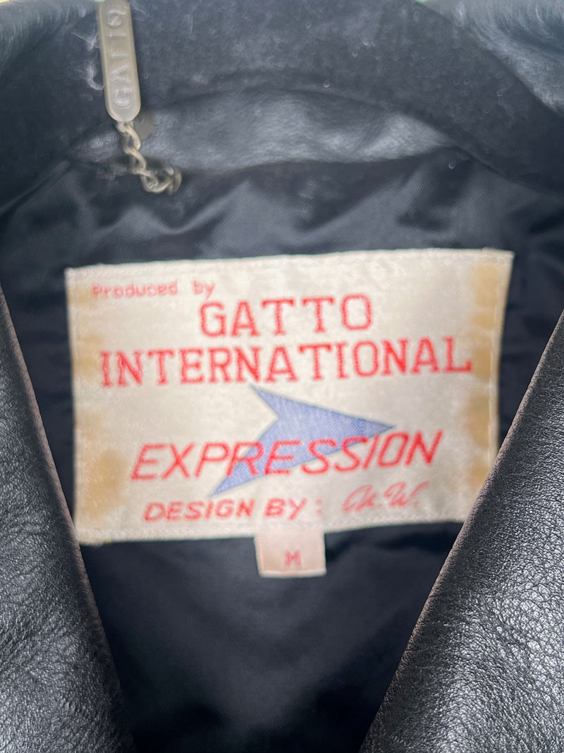 Gatto International leather jacket