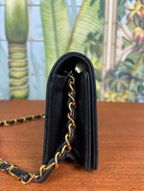 Chanel flap bag mini black