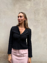 Chanel black tweed blazer 2002’s Cruise Collection