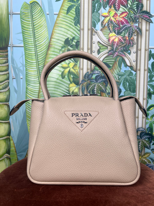 Prada Small beige leather handbag