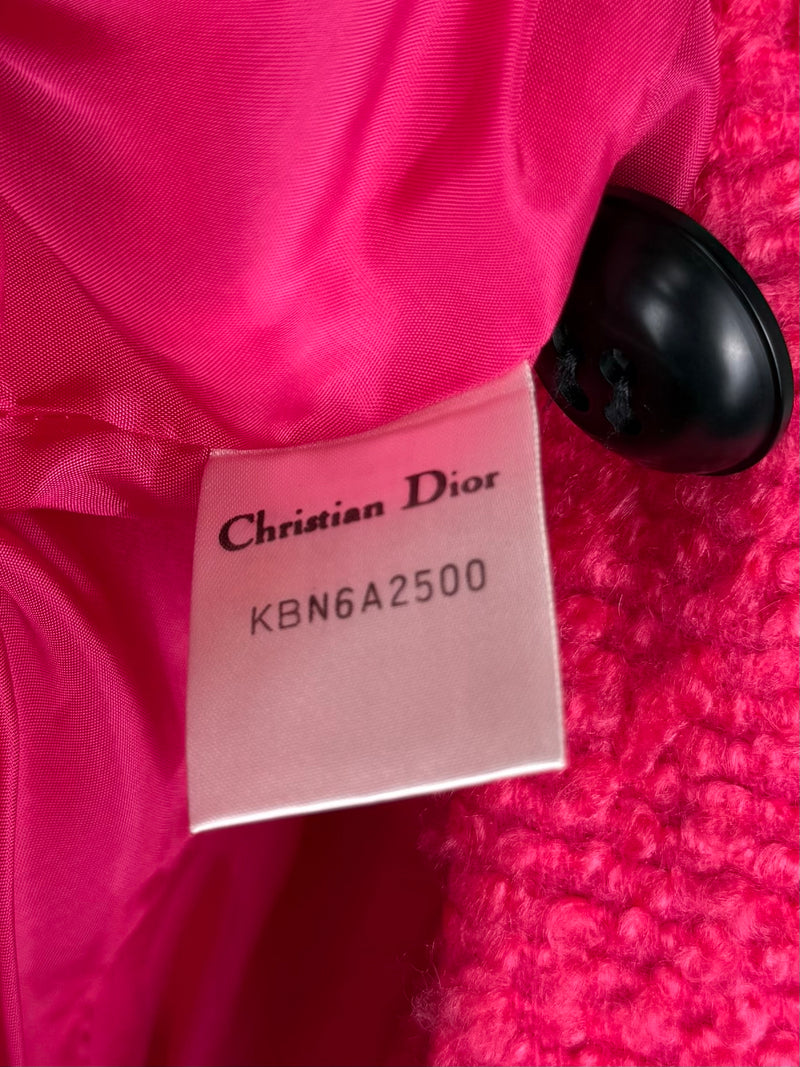 Christian Dior pink tweed jacket