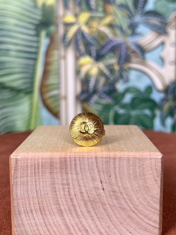 Repurposed Chanel ring gold