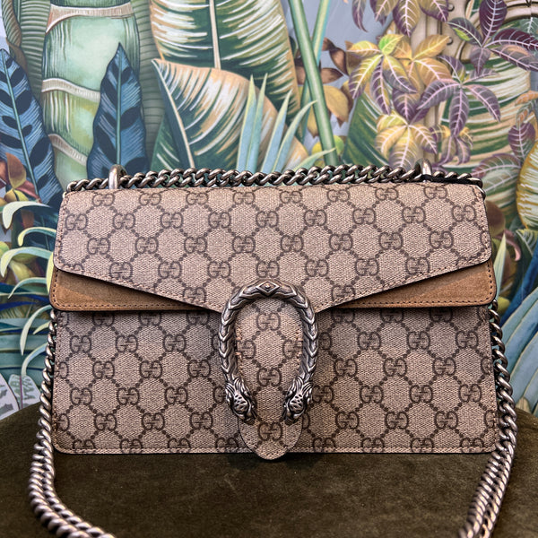 Gucci bag medium online size