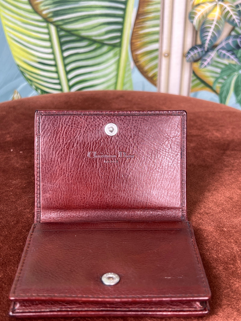 Christian Dior card wallet