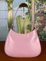 Prada cleo pink leather bag