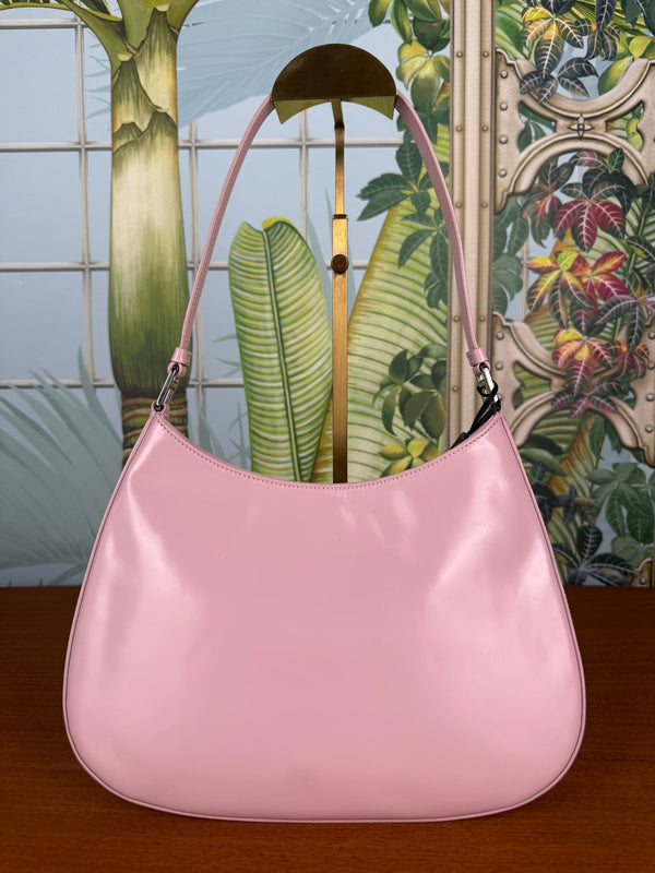 Prada cleo pink leather bag