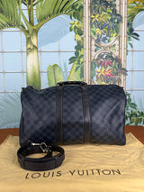 Louis Vuitton Keepall 45, Damier Cobalt