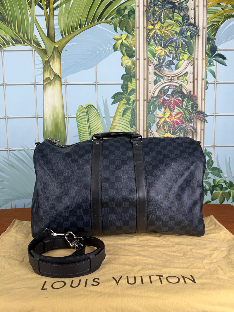 Louis Vuitton Keepall 45, Damier Cobalt