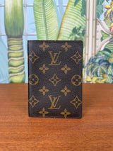 Louis Vuitton passport case/ cover