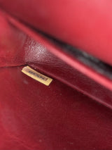 Chanel Double Flap Bag medium black/gold