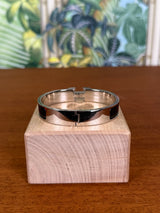 Hermès Clic H Bracelet black/palladium