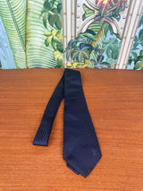 Louis Vuitton tie blue damier