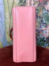 Gucci nymphaea pink bamboo bag