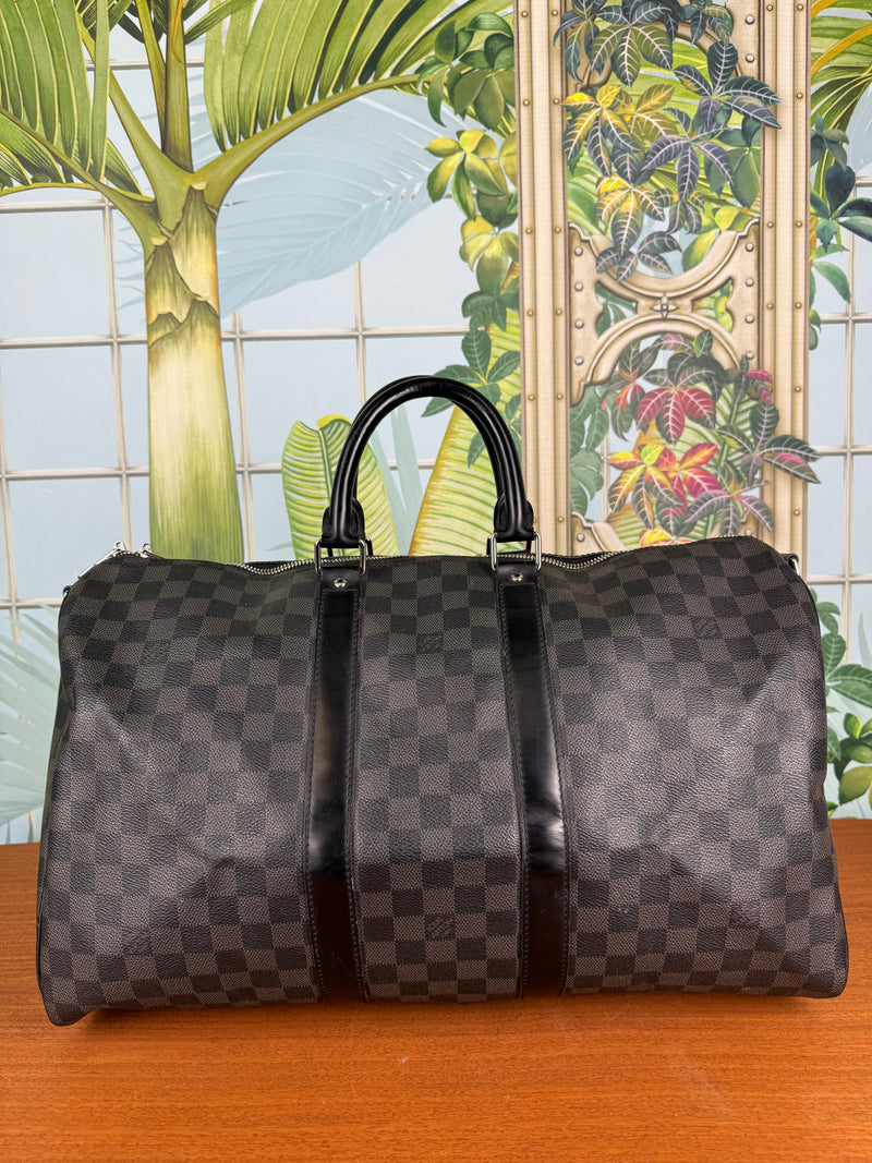Louis Vuitton Keepall 45, Damier Graphite