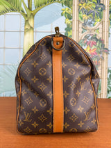 Louis Vuitton Keepall 50, monogram canvas
