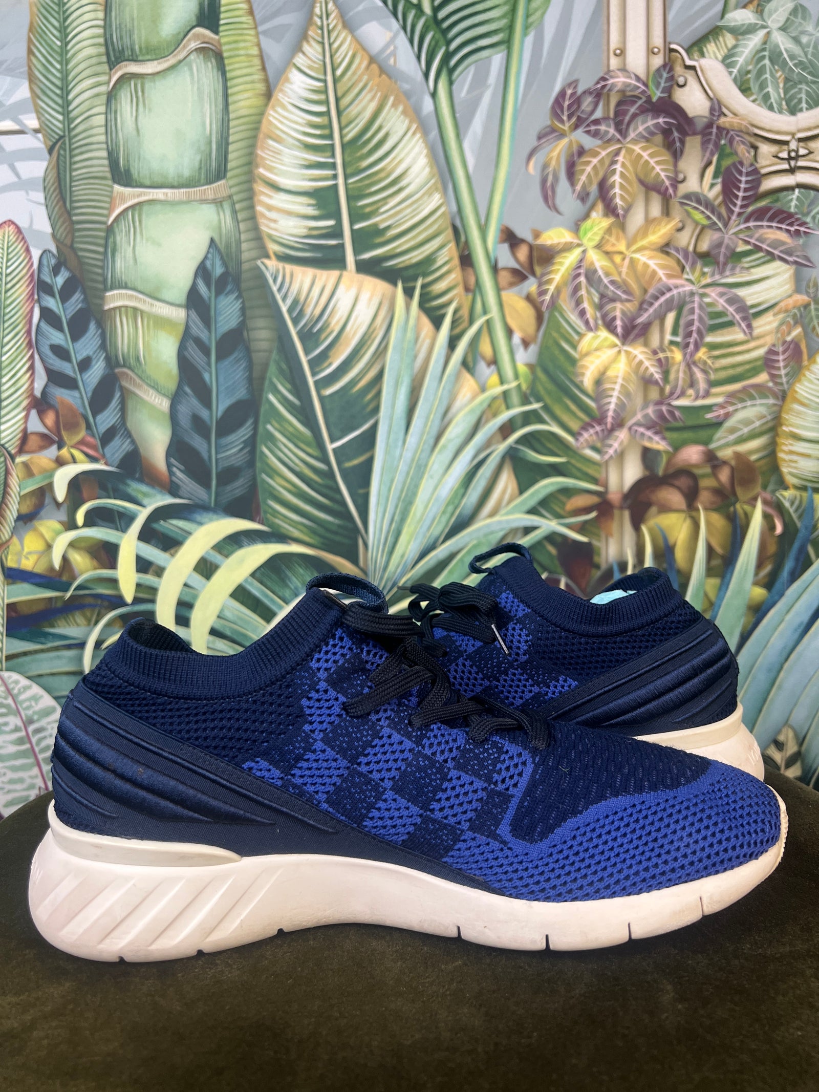 Louis Vuitton knit fabric fastlane sneakers – A Piece Lux Louis Vuitton knit fabric fastlane sneakers – A Piece Lux