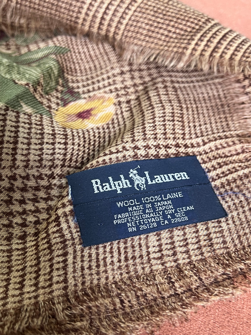 Ralph Lauren scarf brown