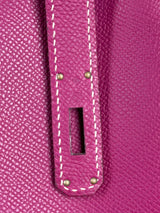 Hermès Kelly 32 Epsom Leather Retourne Tosca Candy with Palladium Hardware