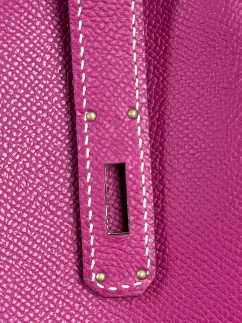Hermès Kelly 32 Epsom Leather Retourne Tosca Candy with Palladium Hardware