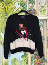 Ralph Lauren polo bear ski sweater
