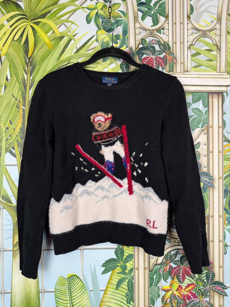 Ralph Lauren polo bear ski sweater – A Piece Lux