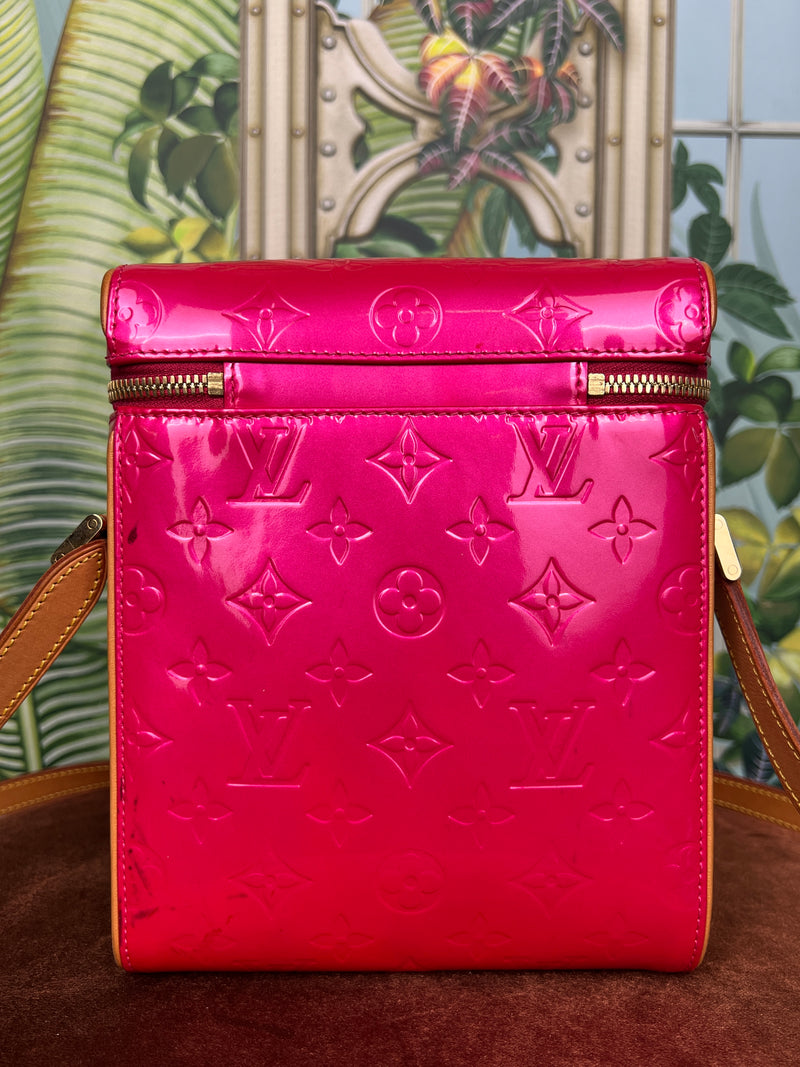 Louis Vuitton Vernis Sullivan vertical pink