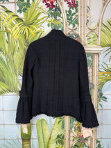 Chanel tweed jacket navy blue 2013 resort Collection - Jardins of Versailles
