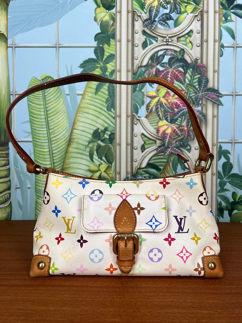 Louis Vuitton monogram multicolor white Eliza bag