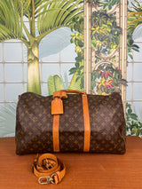 Louis Vuitton keepall 50 monogram canvas