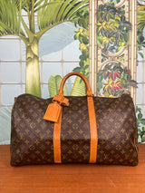 Louis Vuitton keepall 50 monogram canvas