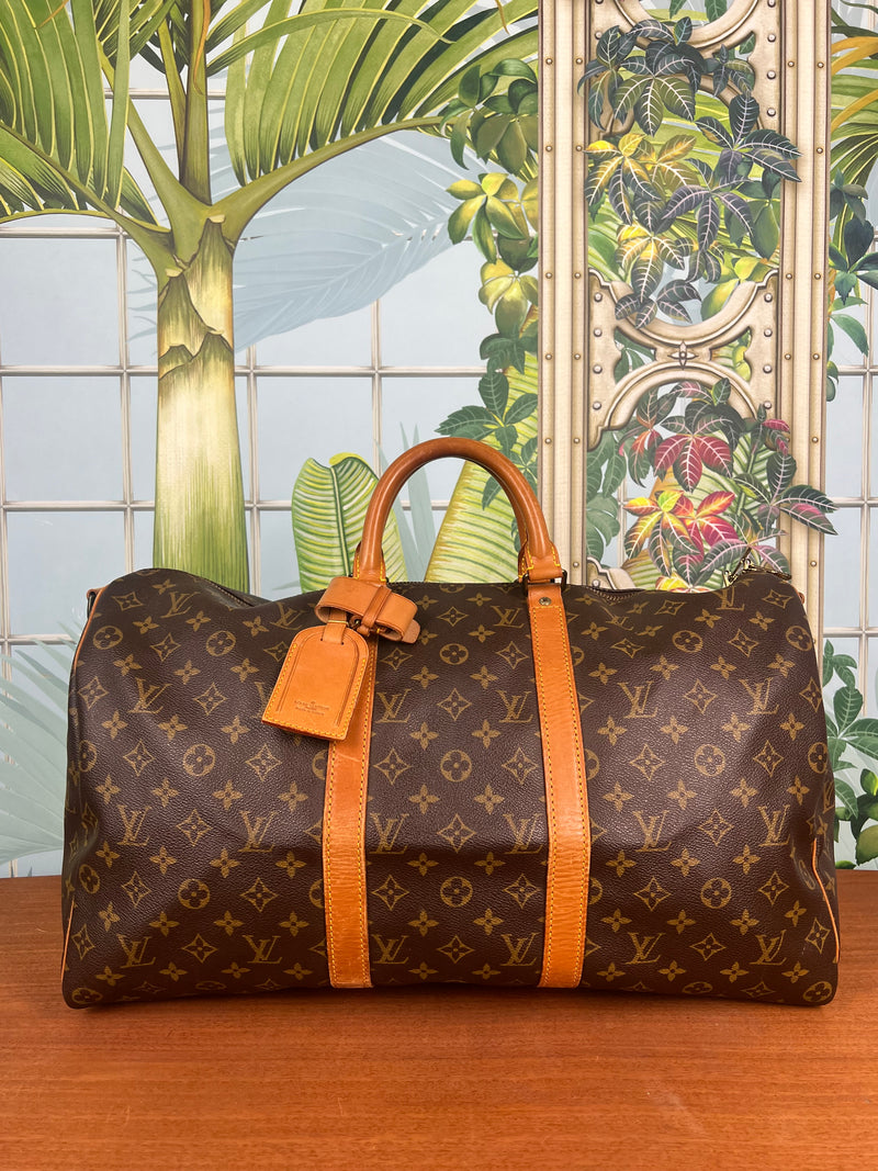 Louis Vuitton keepall 50 monogram canvas