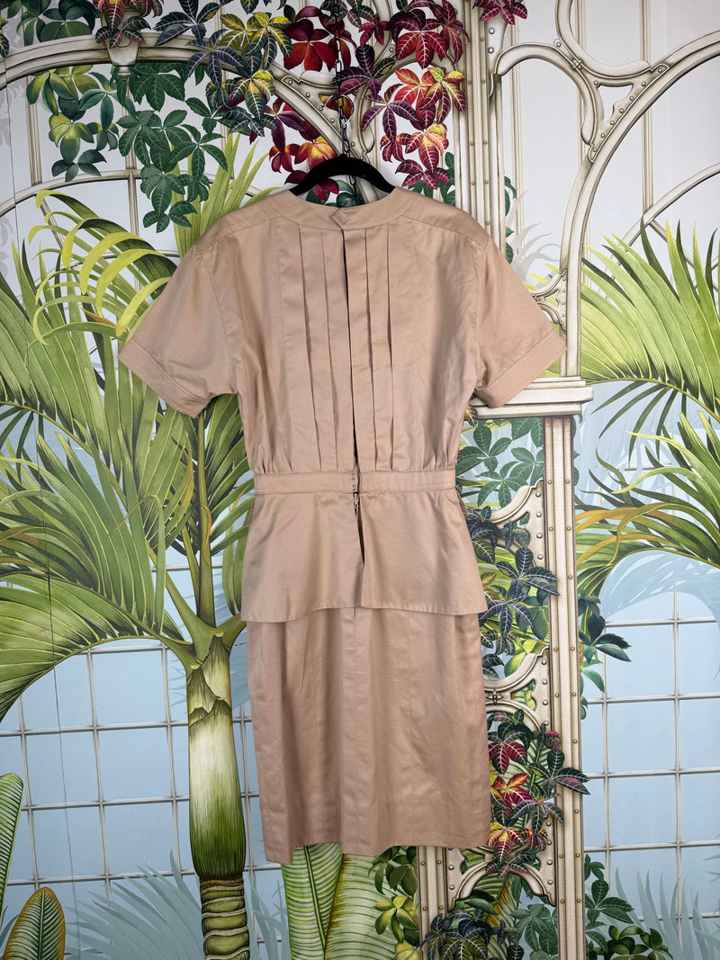 Chanel vintage dress beige