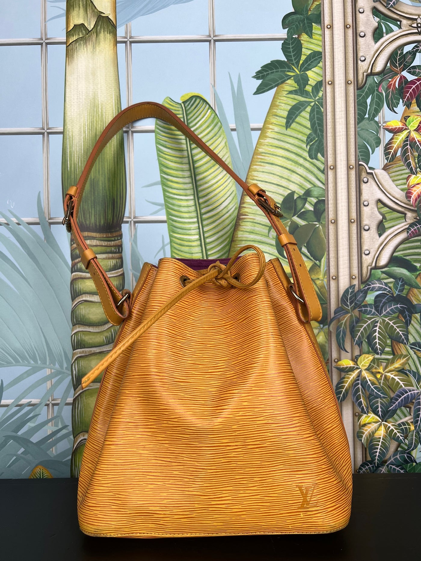 Vuitton Bucket Epi Noe Bag Louis Vuitton Noé Petit Yellow Epi