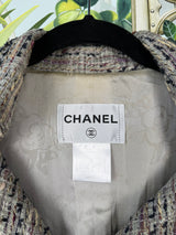 Chanel tweed blazer multicolor 2008 spring collection