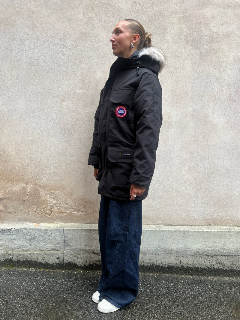 Canada goose jacket long black