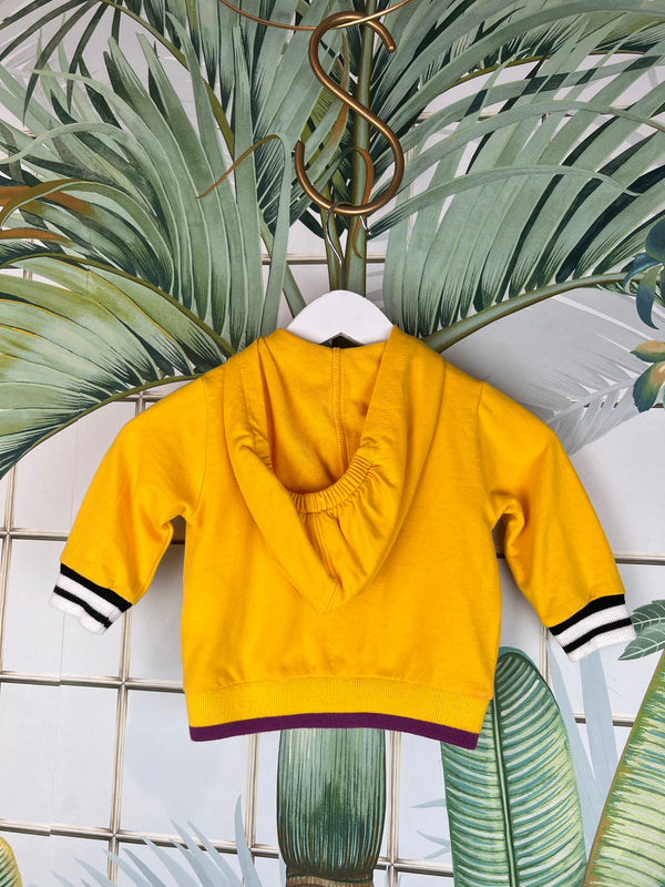 Dolce & Gabba yellow hoodie