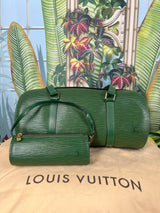 Louis Vuitton Papillon Set Epi Green