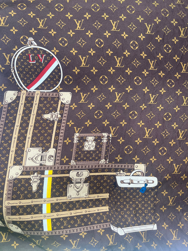 Louis Vuitton scarf trunks