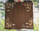 Louis Vuitton scarf trunks