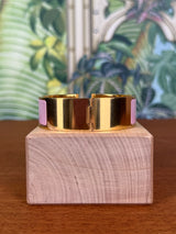 Hermès Clic Clac H Bracelet rose nacarat/gold