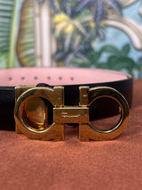 Salvatore Ferragamo belt black