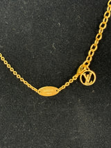 Louis Vuitton collier essential v pearl necklace