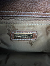 Burberry B monogram canvas crossbody bag