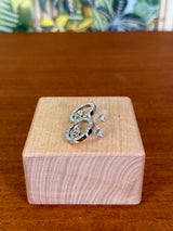 Chanel CC earrings round