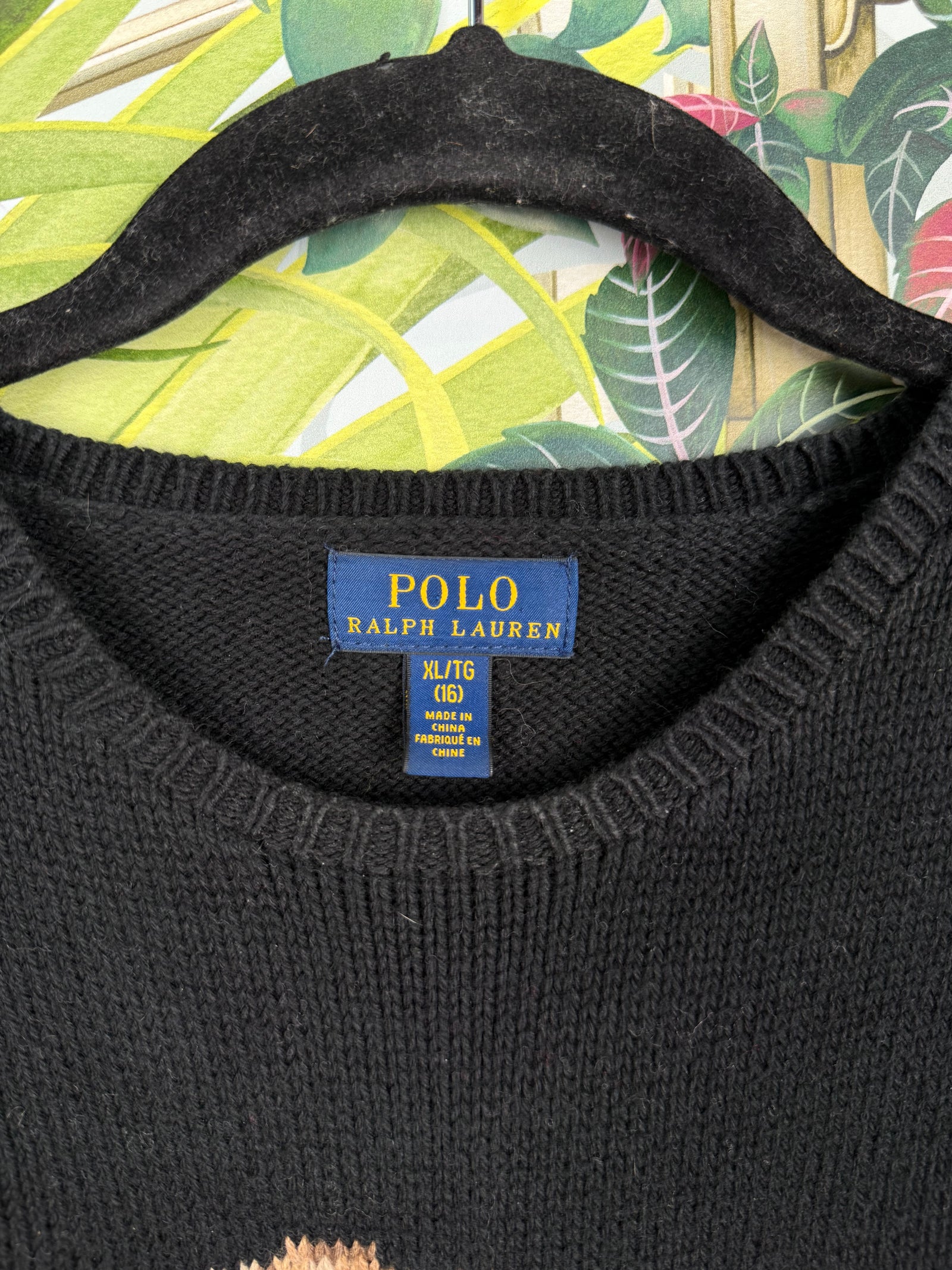 Ralph Lauren polo bear ski sweater – A Piece Lux